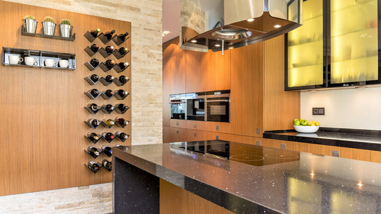 kitchen wine rack